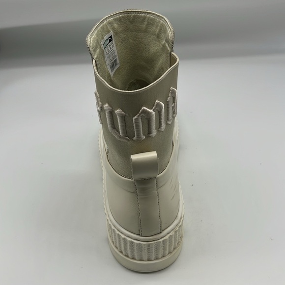 Fenty X Puma - By Rihanna Vanilla Ice Chelsea Chunky Leather Ankle Boot Size 8 - Picture 14 of 16